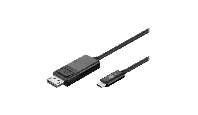 Goobay | USB-C- DisplayPort adapter cable (4k 60 Hz) | 79295 | USB-C male | DisplayPort male | USB-C