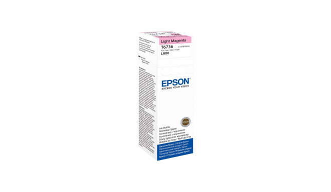 Epson T6736 Ink bottle 70ml | Ink Cartridge | Light Magenta