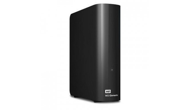 External HDD|WESTERN DIGITAL|Elements Desktop|6TB|USB 3.0|Drives 1|Black|WDBWLG0060HBK-EESN