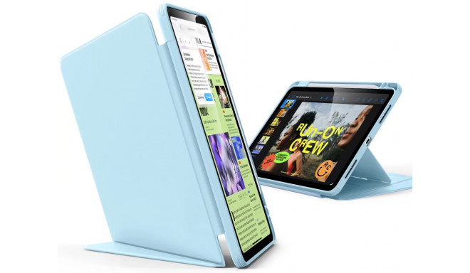 ESR case Flip Hybrid Case Apple iPad Air 11, sky blue