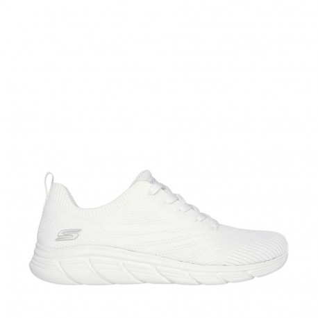 Buty damskie Skechers Bobs Bflex białe 117591 WHT 38