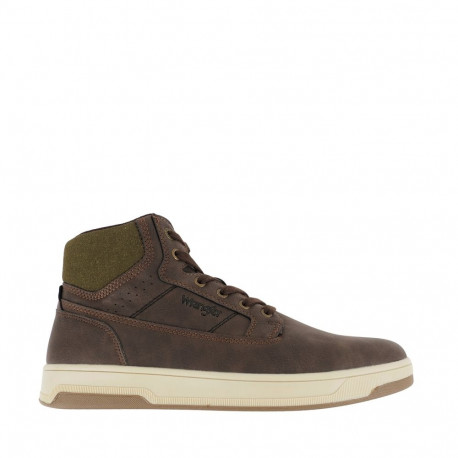 Buty męskie Wrangler Denver Mid ciemny brąz 20253018 IKU  43