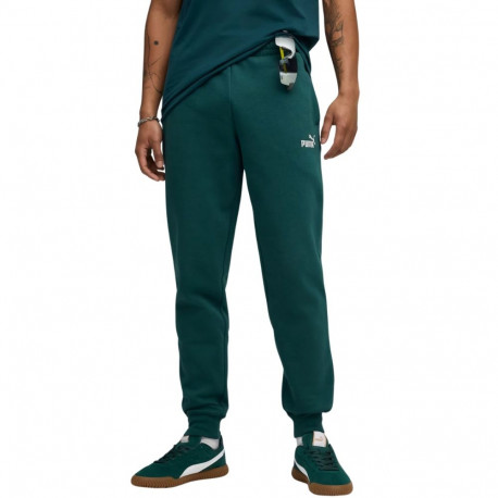 Spodnie męskie Puma ESS no.1 Logo Sweatpants FL zielone 682607 75 M