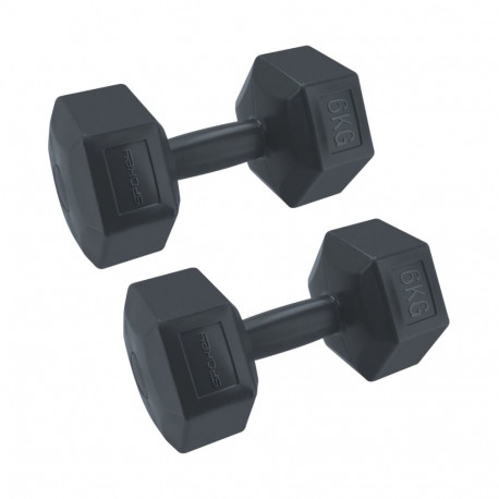 Hantle Spokey Monster 2x6 kg czarne 943623