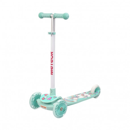 Hulajnoga Meteor trójkołowa Funny miętowa 17749