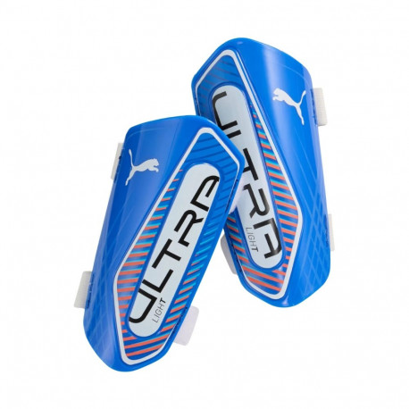 Ochraniacze piłkarskie Puma Ultra Light Strap niebieskie 30992 04 M
