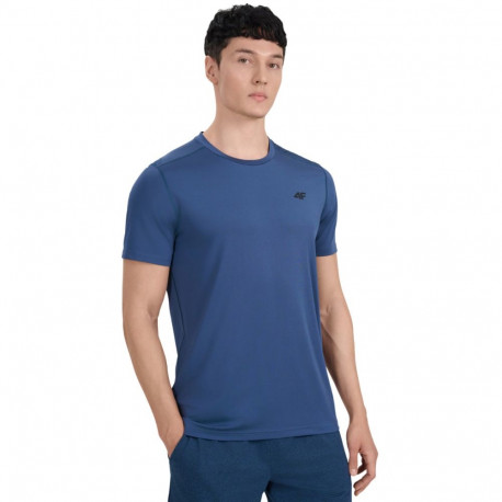 Koszulka męska 4F FNK M1521 denim 4FWAW25TFTSM1521 32S M