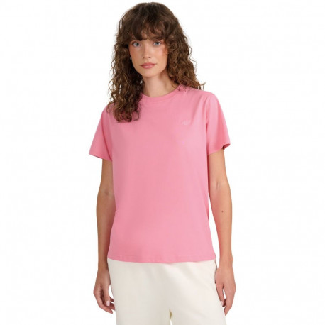 Koszulka damska 4F F2970 różowa 4FWAW25TTSHF2970 54S XL