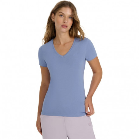 4F naiste t-särk F2969 4FWAW25TTSHF2969 32S M, denimsinine