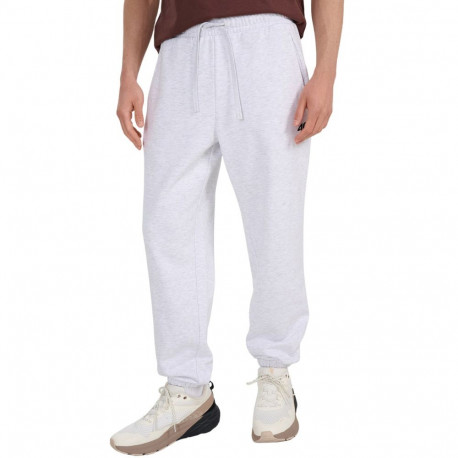 Spodnie męskie 4F CAS M1140 chłodny jasny szary melanż 4FWMM00TTROM1140 27M 2XL