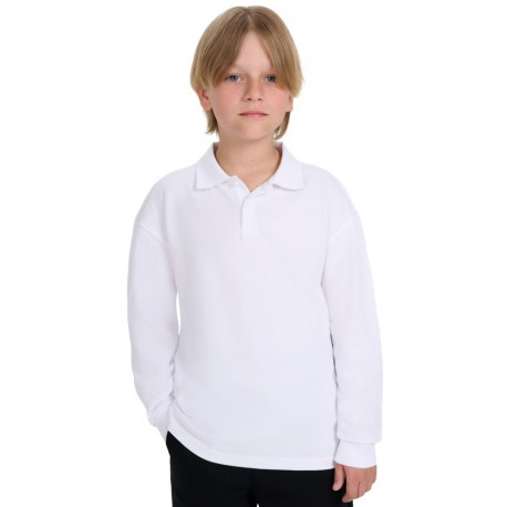 Koszulka dla chłopca longsleeve 4F M483 biała 4FJWAW25TLONM483 10S 146cm
