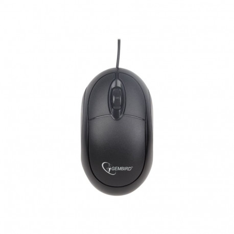 GEMBIRD MUS-U-01 Optical mouse 1000 DPI USB black