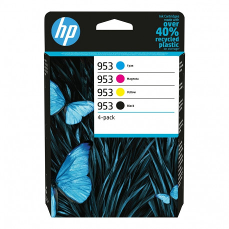 HP 953 CMYK originaal tindikassett 4-pakk