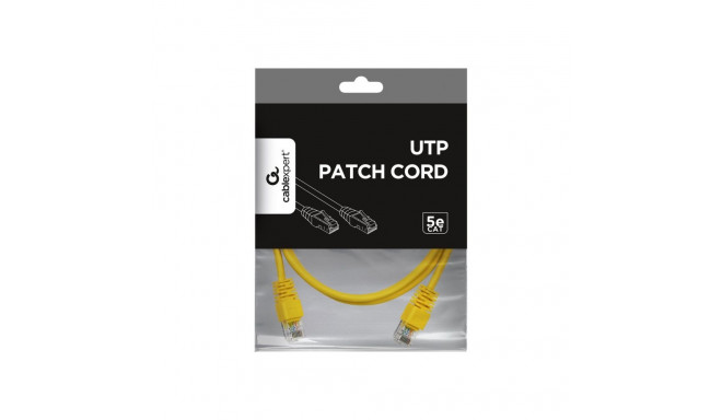 GEMBIRD CAT5e UTP Patch cord yellow 2m