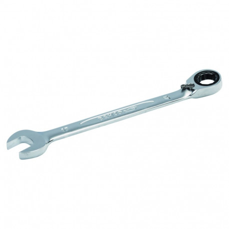 Bahco 1RM-13 ratcheting combination spanner – 13mm, 12-point Dynamic-Drive™, chrome plated alloy ste