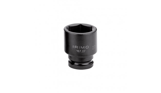 Hexagon impact socket 15mm 1/2" Irimo blister