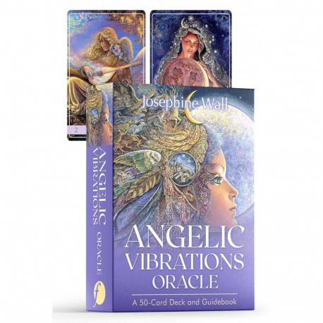 Oracle Card Deck - Angelic Vibrations Oracle 50 Cards Instruction Booklet