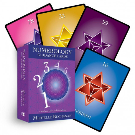 Tarot Card - Hay House Numerology Guidance 44 Cards Plastic-Coated Paper