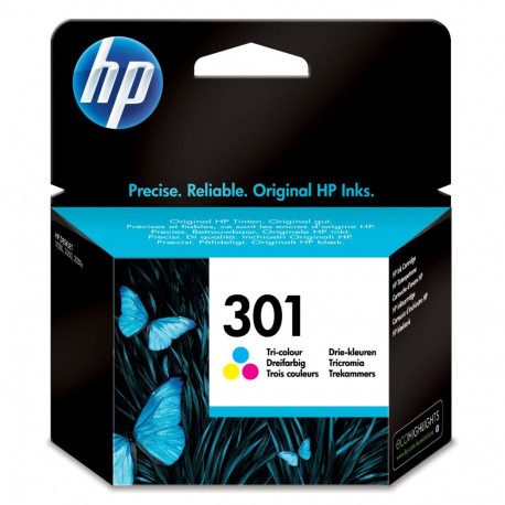 HP ink cartridge CH562E No301 165pgs, color