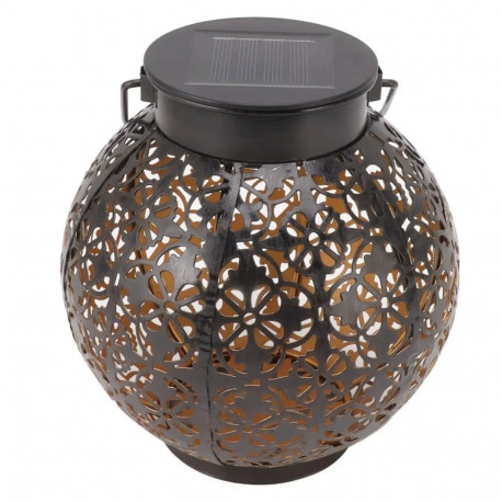 Elight Garden Decor Solar IP65 LED Retro Latern shape hanging lamp (15x15cm) with dark sensor