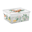 STORAGE BOX 40X34X17CM 18L ANIMALS