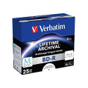 Verbatim M-Disc BD-R Inkjet printable 5 Pack Jewel Case 43823