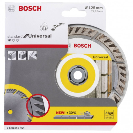 Bosch Diamond universaalne abrasiivketas 125x22,23 Stnd. Speed