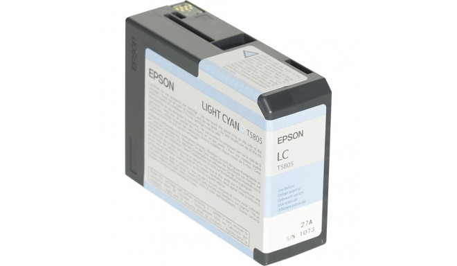 Epson ink cartridge light cyan T 580  80 ml              T 5805