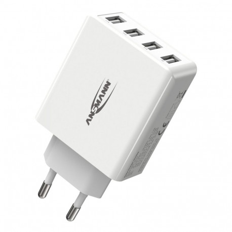 Ansmann Home Charger HC430 4xUSB 3000mA valge