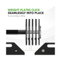 Tõstekang TUNTURI Rapid Adjustable Barbell 11kg
