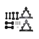 Hantlid TUNTURI Neopreen Dumbbellset, 3 paari + hoidik