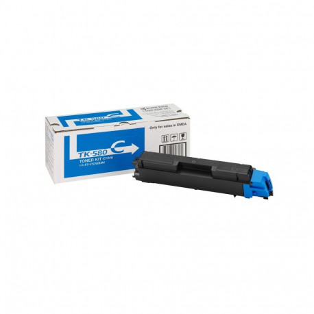 Kyocera toner TK-580C 2800pgs, cyan