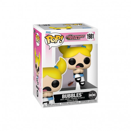 FUNKO POP! Vinyl Figure: The Powerpuff Girls - Bubbles (Bug Meme)