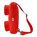 LEGO Brick 1x2 Sling Bag Bright Red