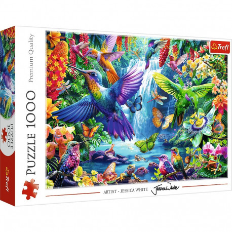 TREFL Puzzle Tropical Hummingbirds, 1000 pcs