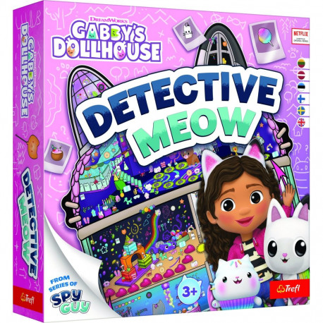 TREFL GABBY´S DOLLHOUSE boardgame Spy Guy