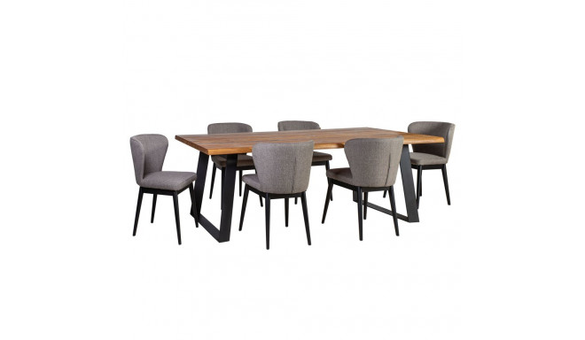 Dining set ROTTERDAM table and 6 chairs