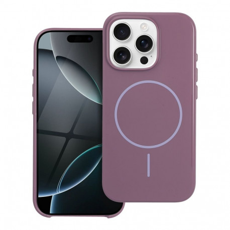 Case for iPhone 17 AIR Glossy Mag Cover compatible with MagSafe purple