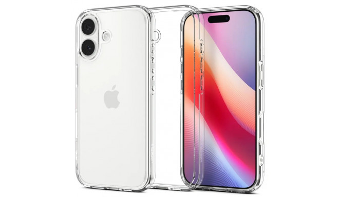 SPIGEN case ULTRA HYBRID for IPHONE 17 crystal clear
