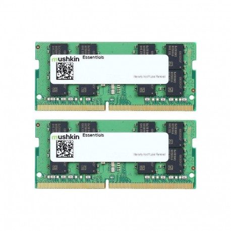 Mushkin DDR4 - 16 GB -3200  - CL -22 - Dual Kit - RAM (MES4U320NF8GX2, Essentials)