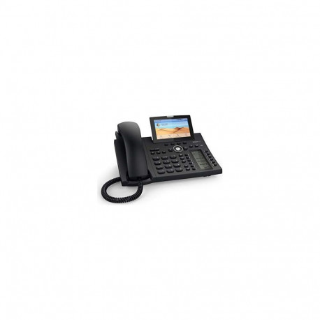 snom D385, VoIP phone (black, Bluetooth, PoE)