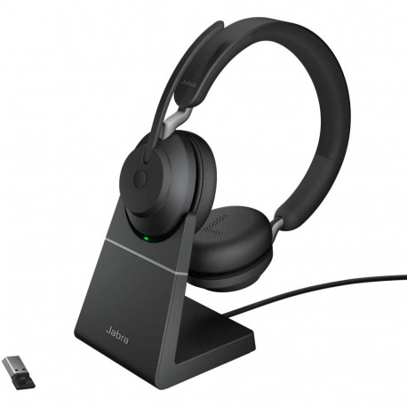 Evolve2 65 (schwarz, UC, USB-A, Ladestation)