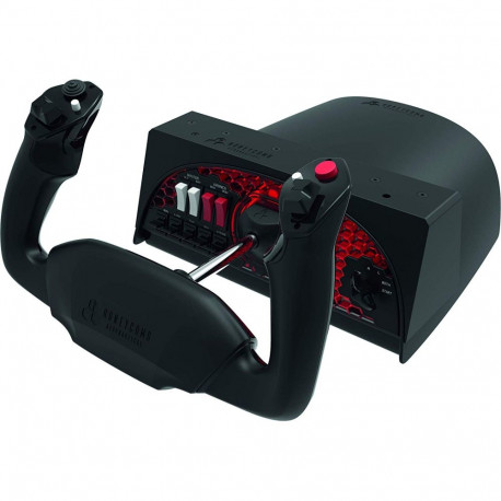 Honeycomb Aeronautical Alpha Flight Controls, Yoke (Black / Red)