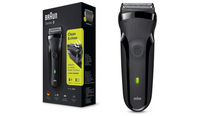 Braun Series 3 - 300S, razors (black)