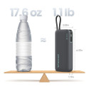 CUKTECH 55W 20000mAh Power bank(CP25)-Grey Color
