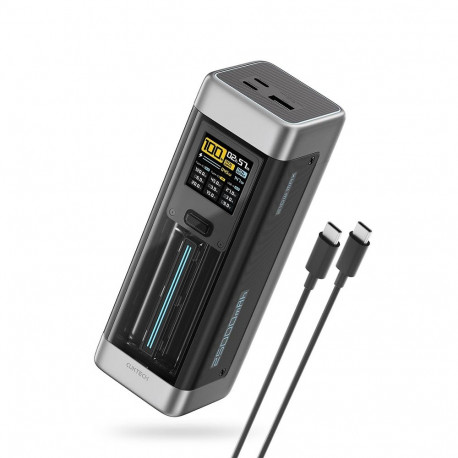 Powerbank Cuktech CUK00P23GLBK 210W 25000mAh Power Bank 2 x USB-C 1 x USB-A - Black