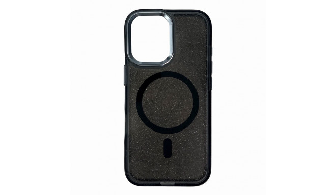 Glitter Case MagSafe Compatible for iPhone 17 Pro Max - Black
