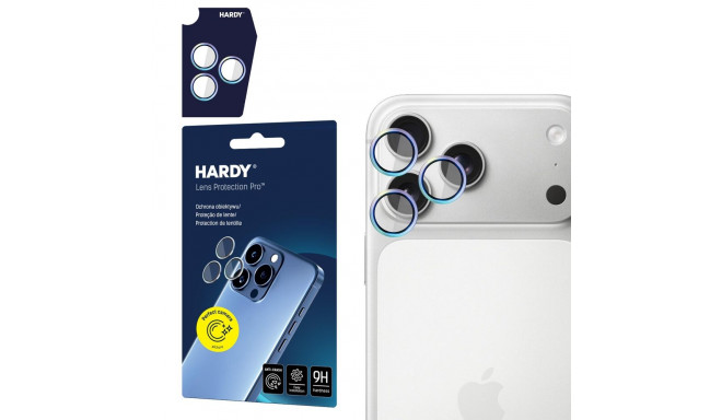 3mk HARDY Lens Protection Pro Glass for iPhone 17 Pro / 17 Pro Max - Multicolor