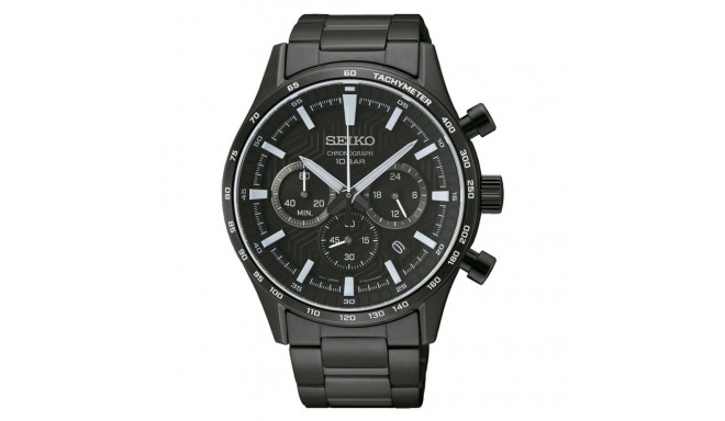 Meeste Kell Seiko SSB415P1 Must