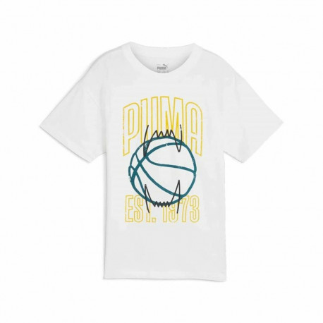 Child's Short Sleeve T-Shirt Puma Winning Shot